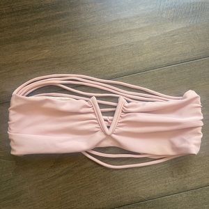 Acacia swimwear strapless bikini top!!